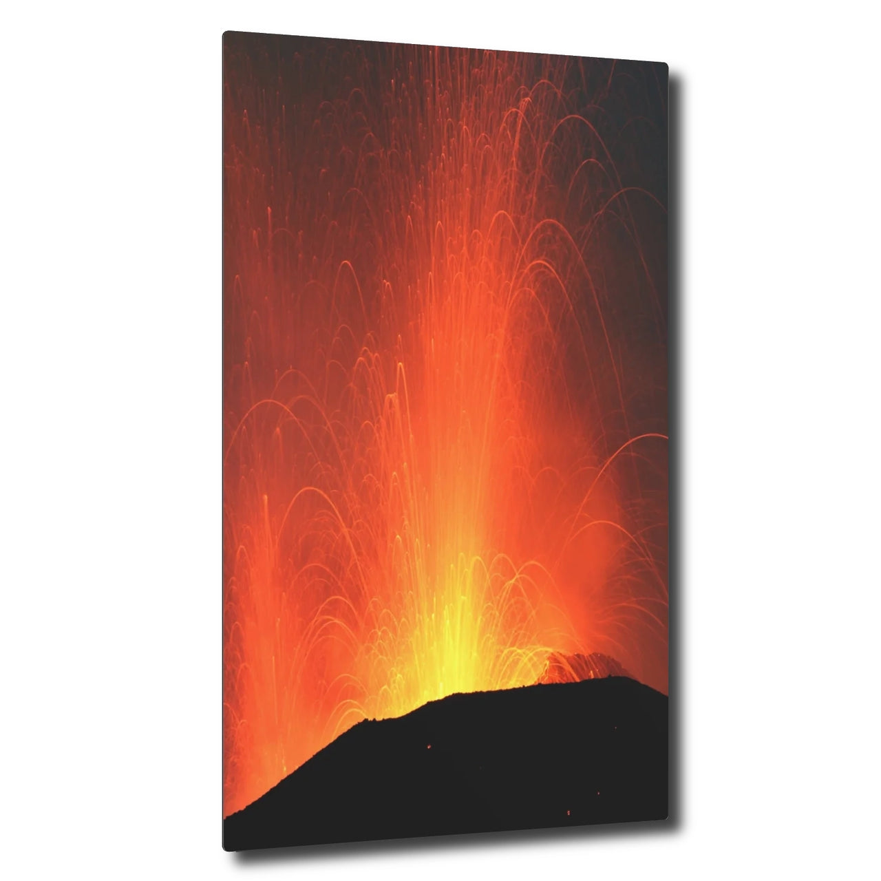 Kilauea Volcano Erupting November 2025 Metal Wall Art Sign, 20" x 30"