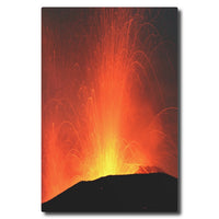 Kilauea Volcano Erupting November 2025 Metal Wall Art Sign, 20