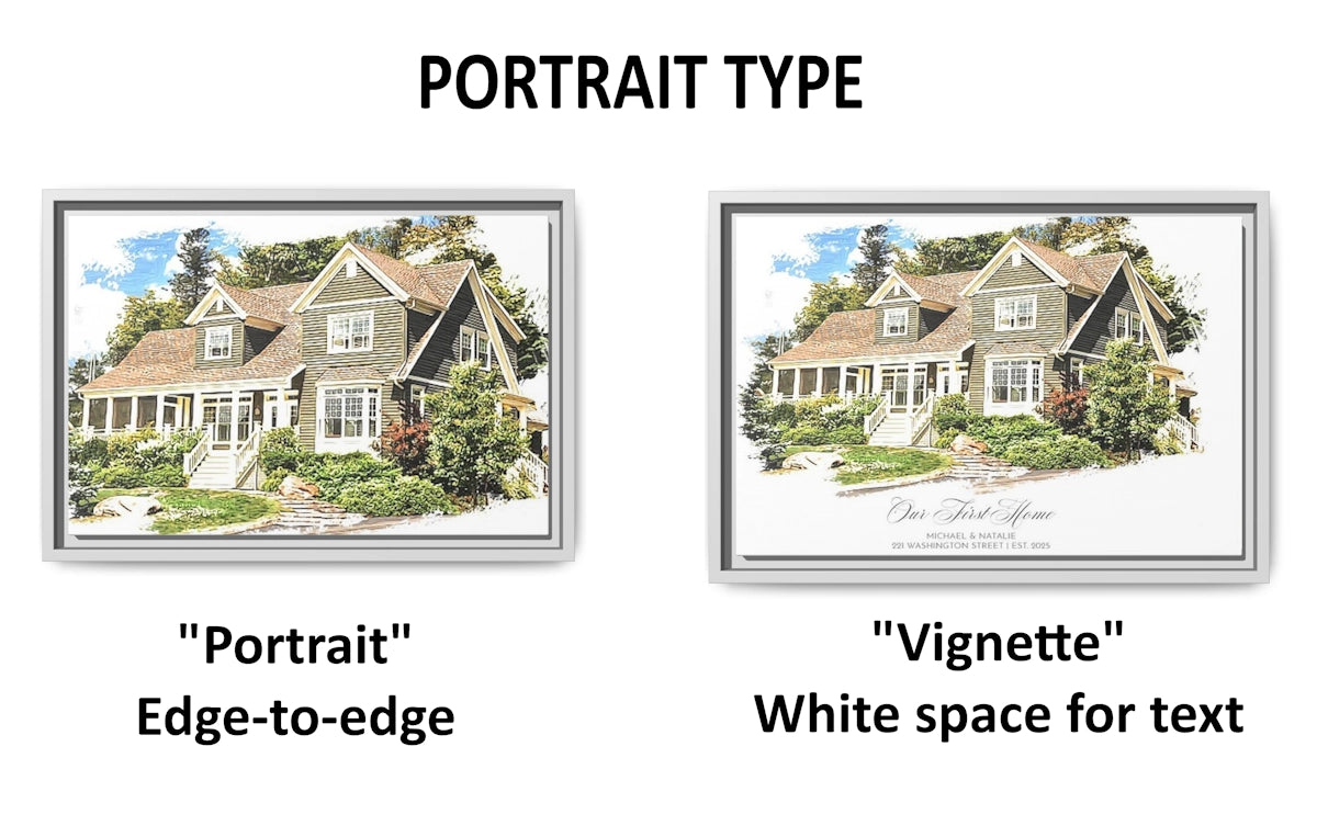 Custom Canvas Art Print, 20"x16" w/ Premium 'Floating' Frame