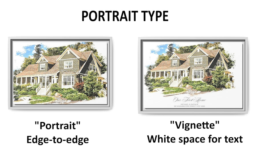 Custom Canvas Art Print, 20"x16" w/ Premium 'Floating' Frame